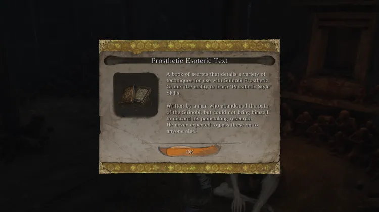 Prosthetic Esoteric Text