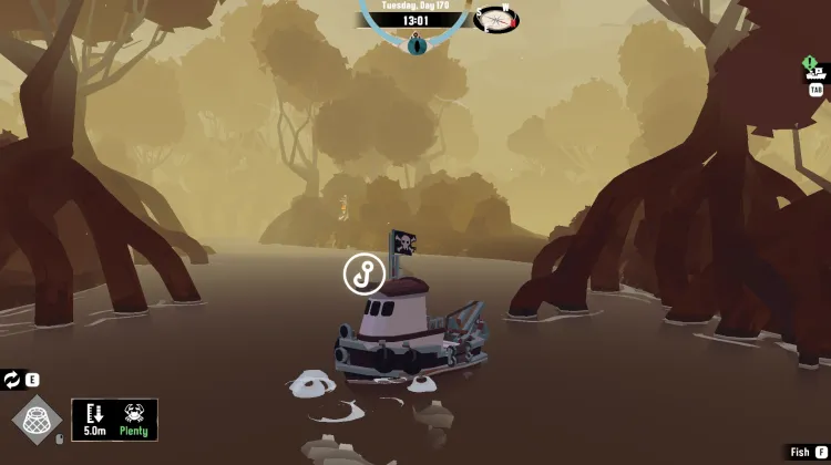 Rickety Pontoon - F13