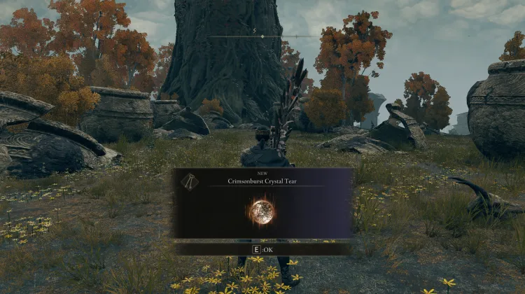 Kızıl Patlama Kristal Gözyaşı