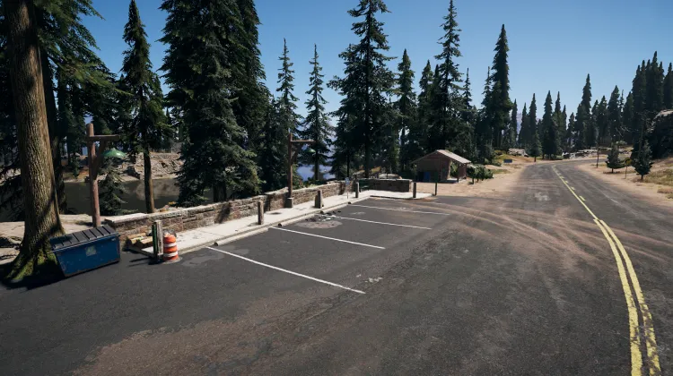 Silver Lake Parking Lot