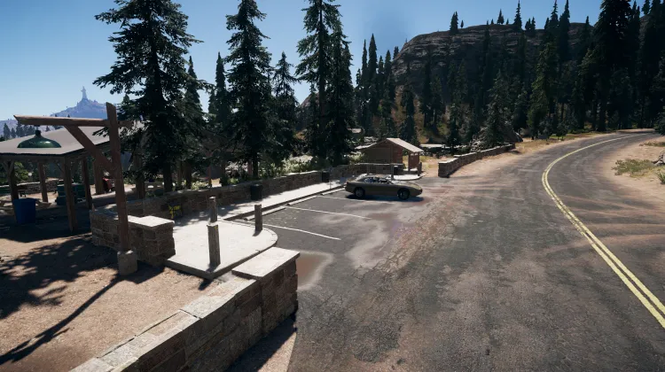 Tempat Parkir Langford Falls