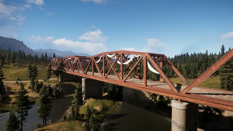 Henbane River Rail Bridge