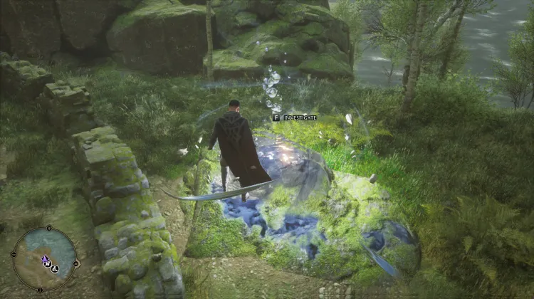 Point chaud de magie ancienne