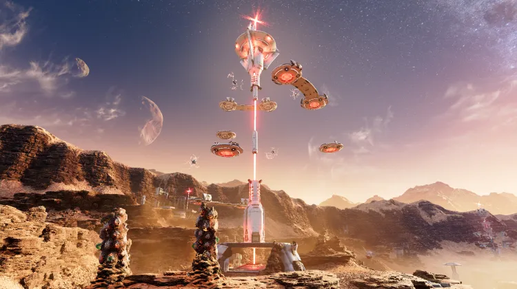 Antena Pegunungan Tengah Malam