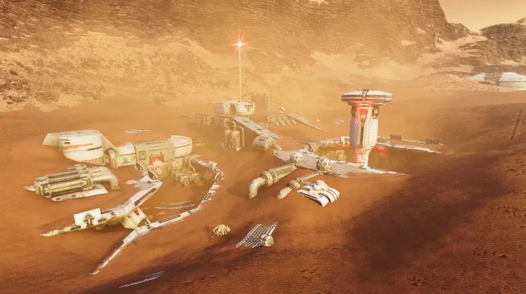 Desolate Dunes Mining Station