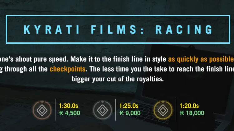 KYRATI FILMS: RACING