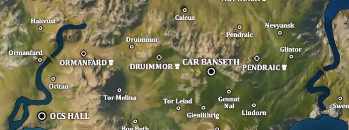 Mount & Blade II: Bannerlord map image