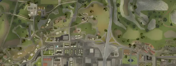 Grand Theft Auto: San Andreas – The Definitive Edition map image