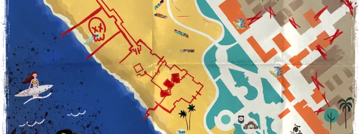 Venice Beach Dead Island 2 Interactive Map