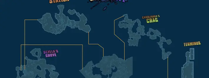 DLC: Sir Hammerlock's Big Game Hunt Borderlands 2 Interactive Map
