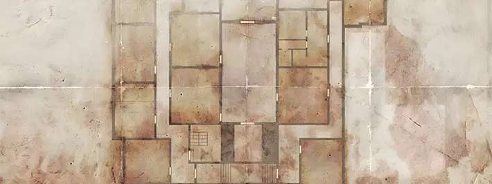 Blue Creek Apartments 1F SILENT HILL 2 Interactive Map