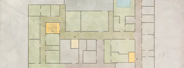 Brookhaven Hospital 1F SILENT HILL 2 Interactive Map