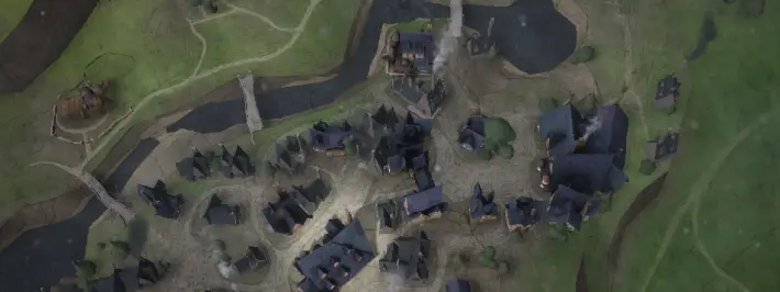 imagen de 2 mapas de Hogwarts Legacy