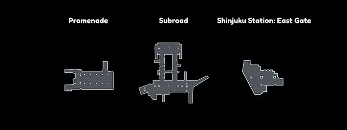 Shinjuku Underground Digimon Story Time Stranger Interactive Map