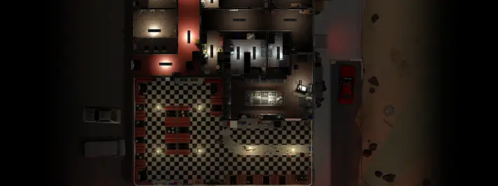 Nell's Diner Phasmophobia Interactive Map
