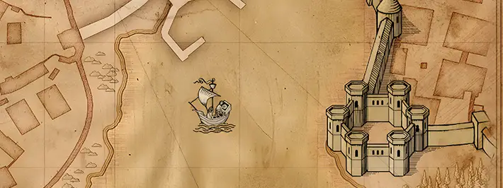 Vizima The Witcher: Enhanced Edition Director's Cut Interactive Map