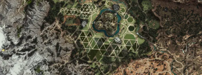 Horizon Forbidden West Complete Editionのマップ画像