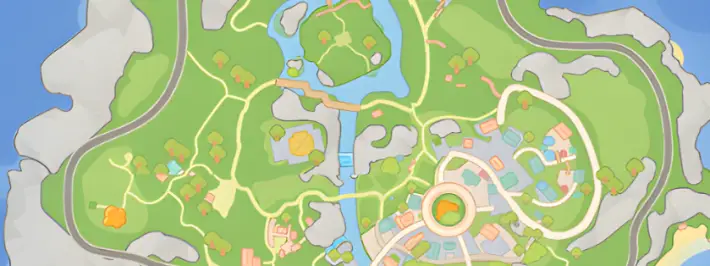 Starsand Island Starsand Island Interactive Map