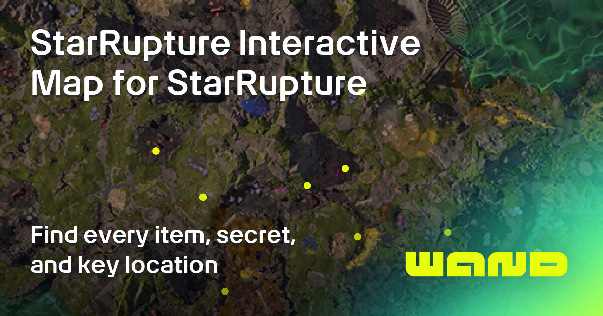 StarRupture Map for StarRupture | Wand