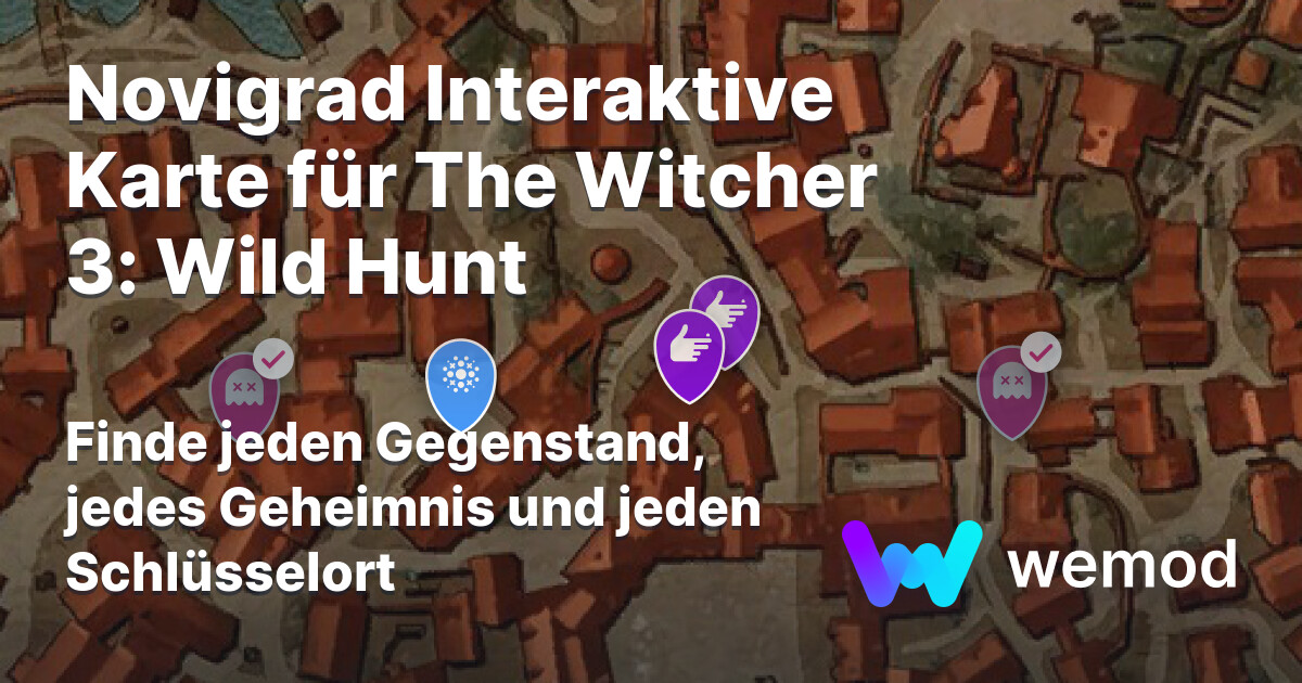 Novigrad Karte für The Witcher 3: Wild Hunt | WeMod