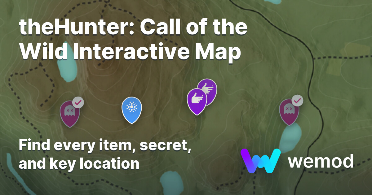 theHunter: Call of the Wild Interactive Maps | Wand