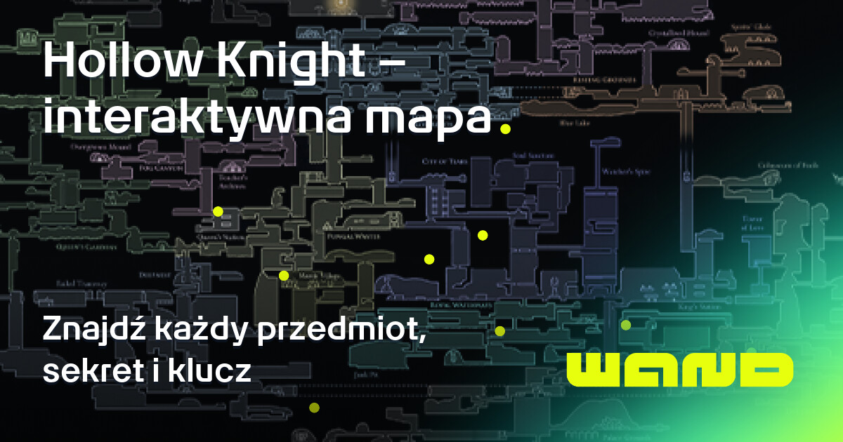 Knight Distance Map Hollow Knight Interactive Map | Wand