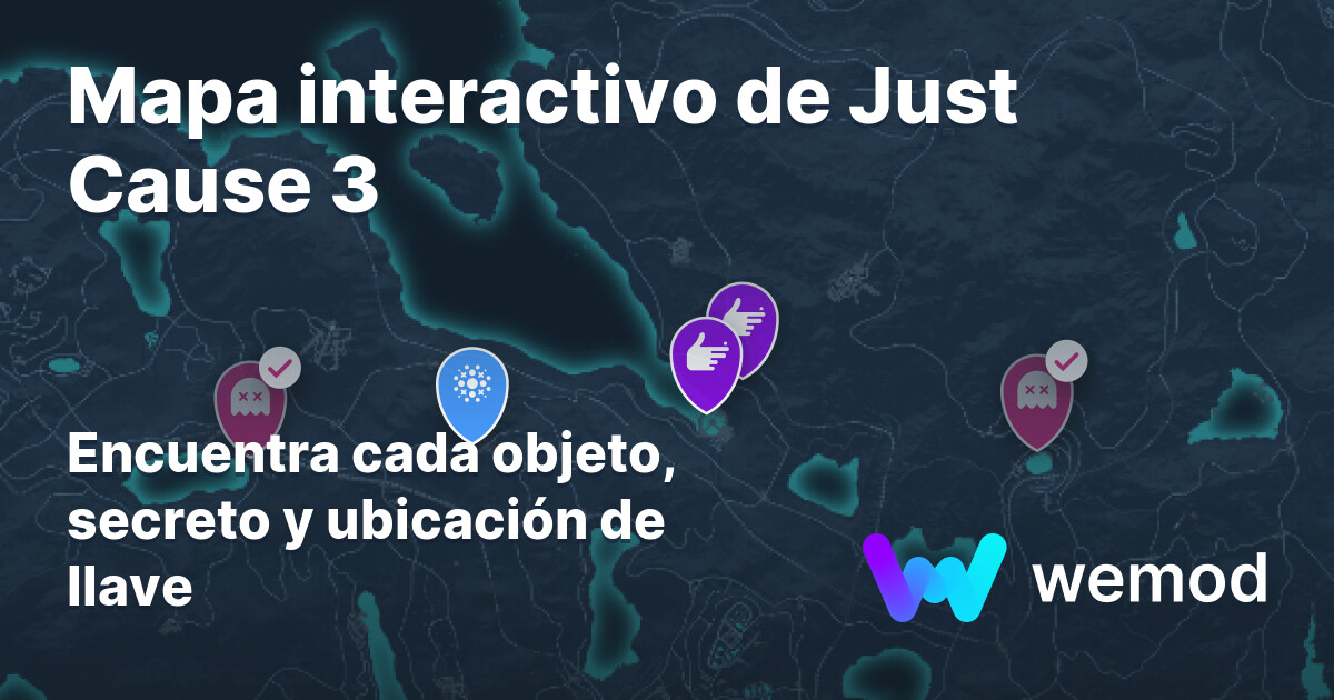Jc3 Complete Map Just Cause 3 Interactive Map | Wand