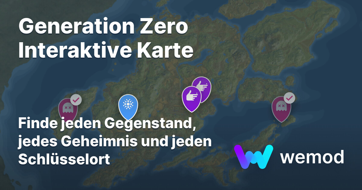 Generation Zero Interactive Map | Wand