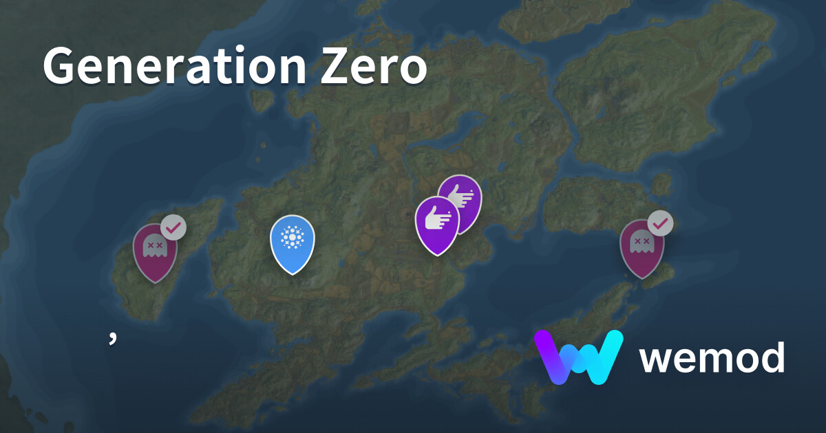 Generation Zero Interactive Map | Wand