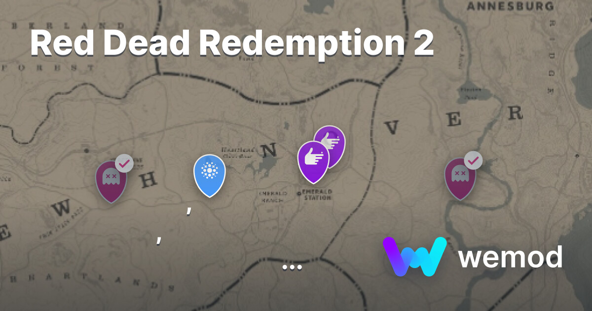 Rsr2 Map Red Dead Redemption 2 Interactive Map | Wand