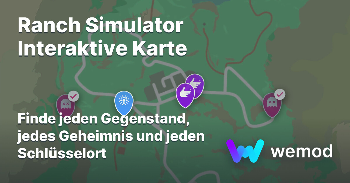 Ranch Simulator Interactive Map | Wand