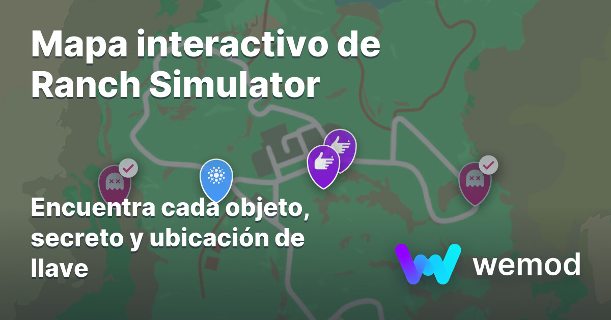 Ranch Simulator Interactive Map | Wand