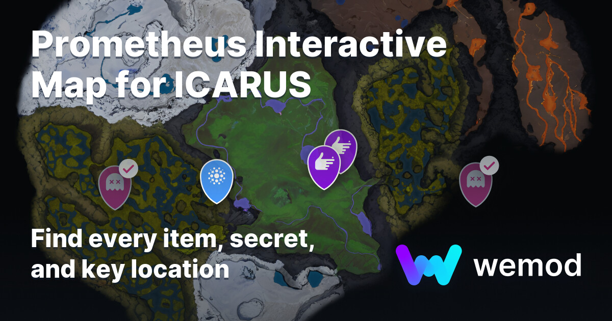 Prometheus Map For ICARUS WeMod