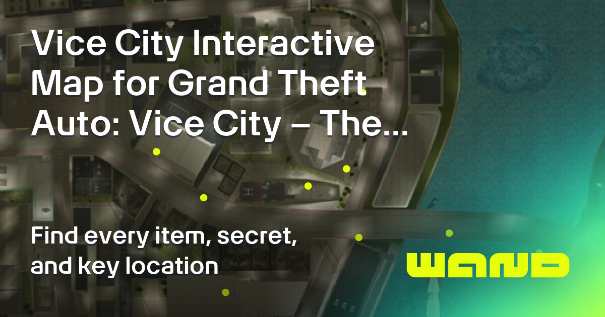 Ovo de Páscoa - Mapa Vice City para Grand Theft Auto: Vice City – The ...