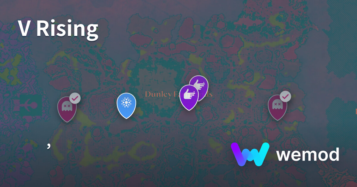 V Rising Interactive Maps | Wand