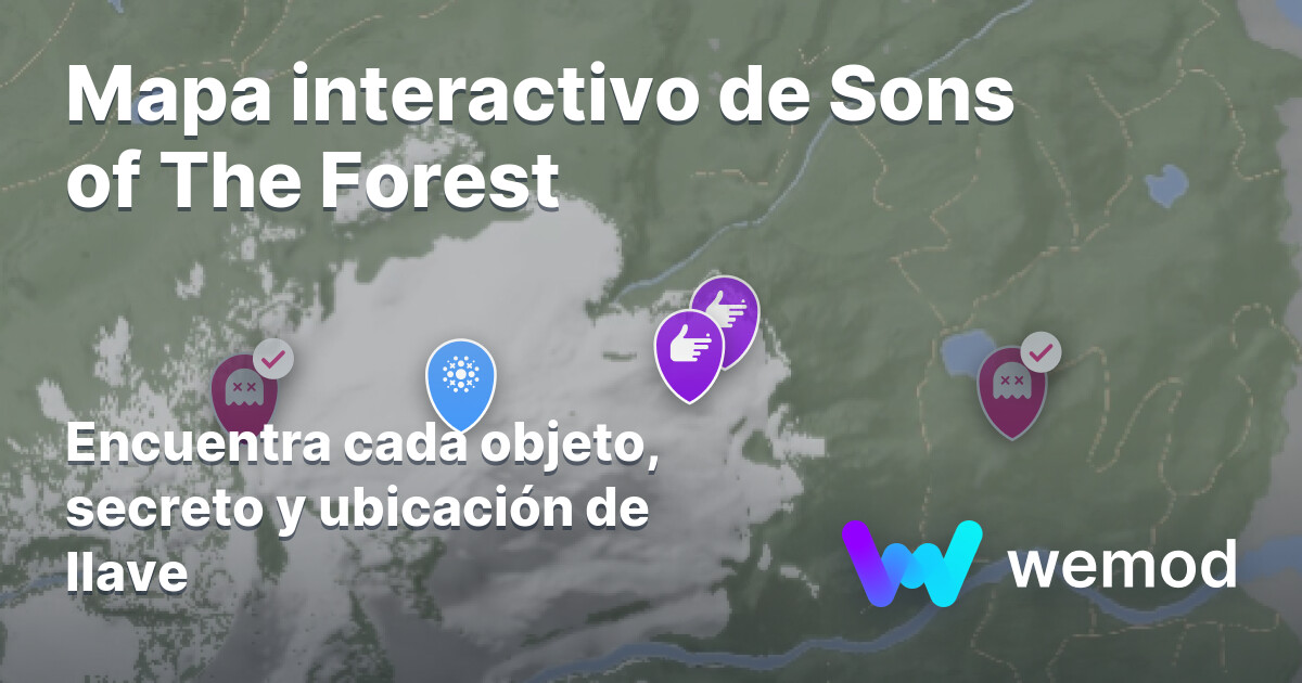 Sons of The Forest Interactive Map | Wand
