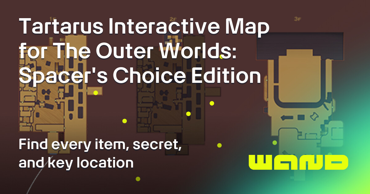 Terminal - Tartarus Map for The Outer Worlds: Spacer's Choice Edition ...