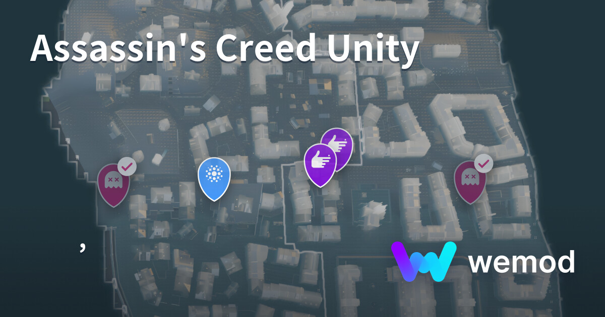 Assassin's Creed Unity Interactive Maps | Wand