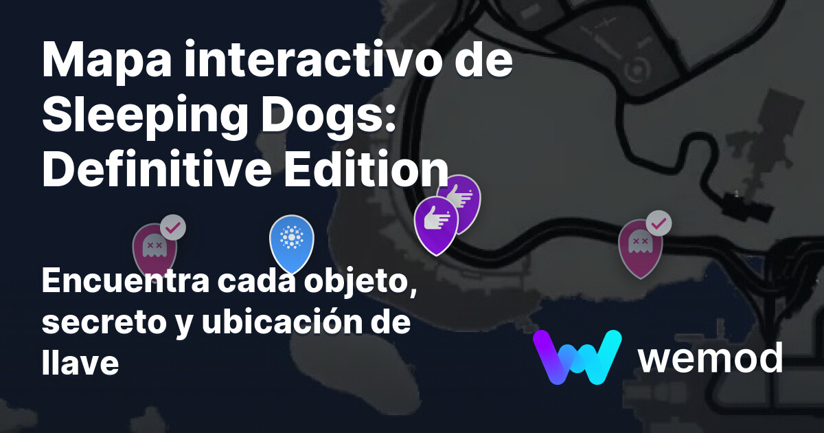 Sleeping Map Sleeping Dogs: Definitive Edition Interactive Map | Wand