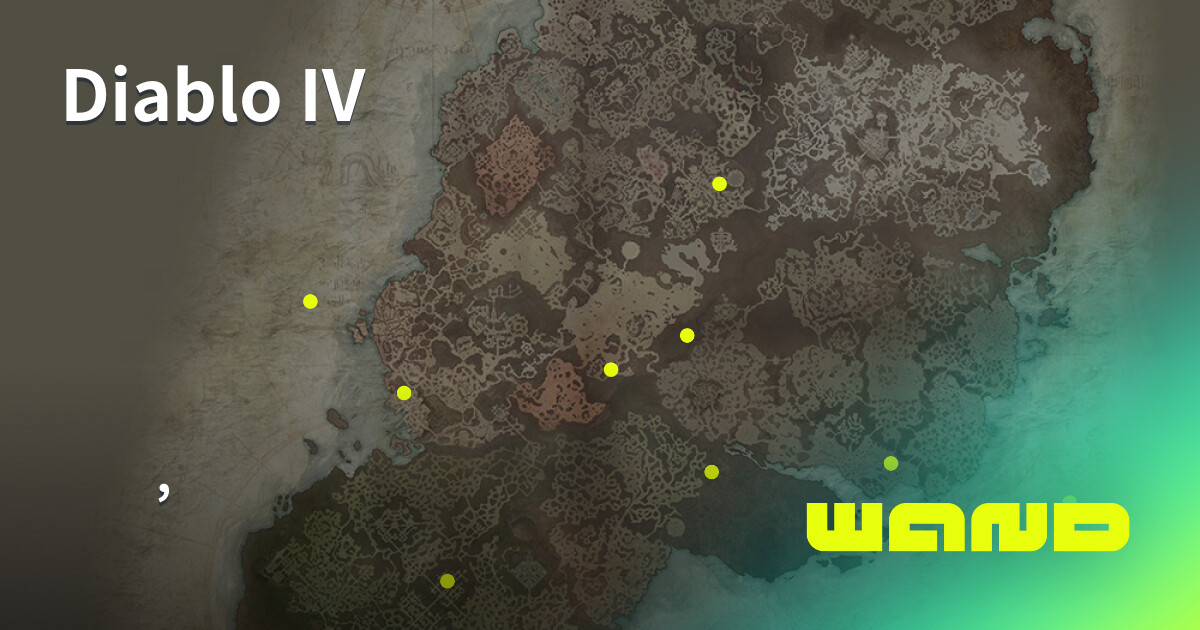 Diablo IV Interactive Map | Wand