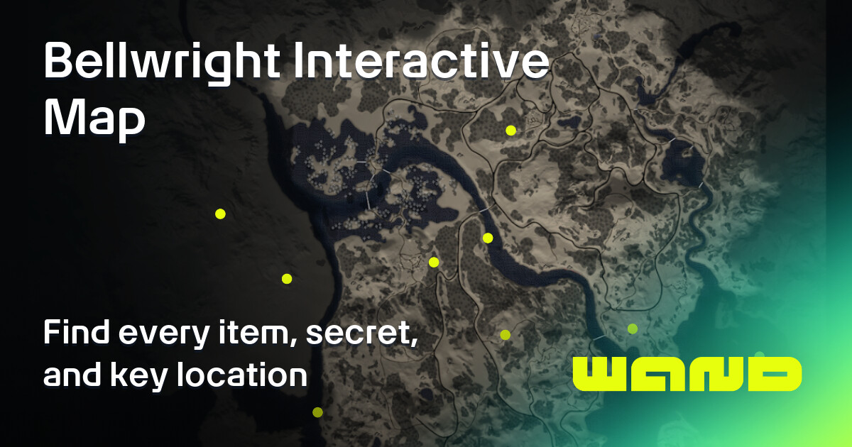 Belwright Interactive Map Bellwright Interactive Map | Wand