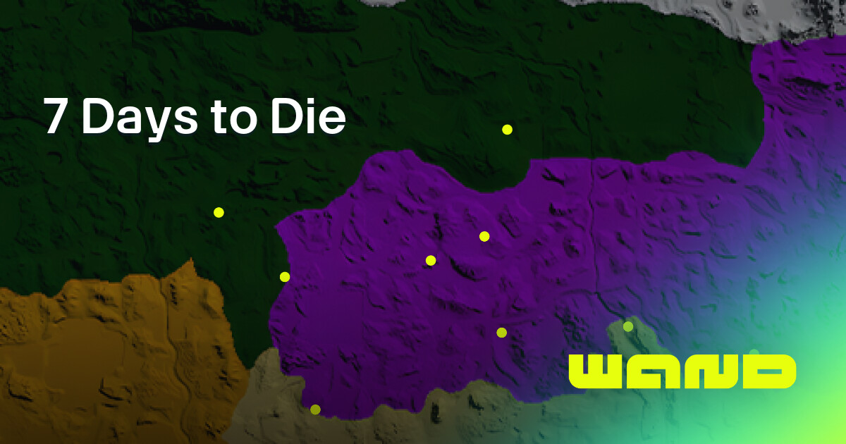 7 Days to Die Interactive Map | Wand