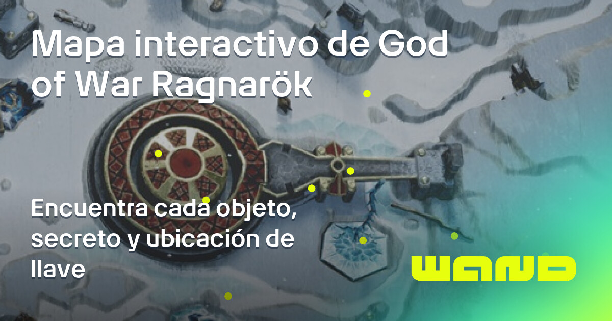 God of War Ragnarök Interactive Maps | Wand