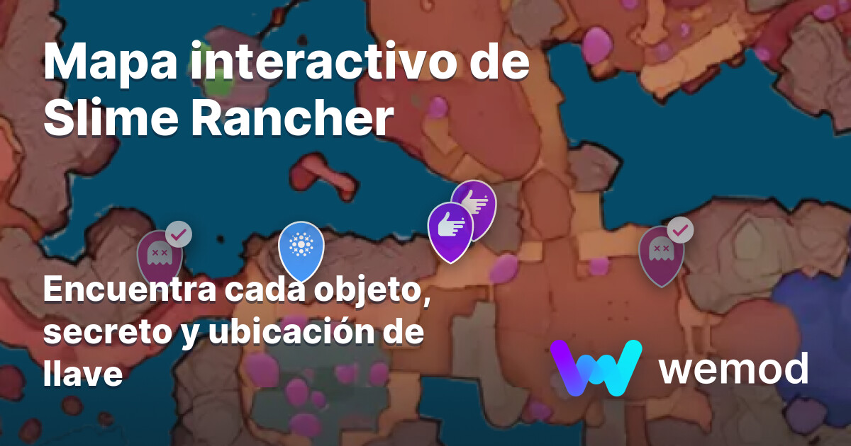 Slime Rancher Interactive Map | Wand
