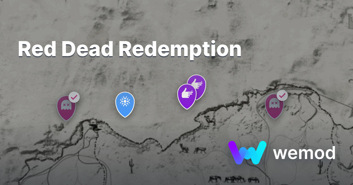 Map For Rotd Red Dead Redemption Interactive Map | Wand