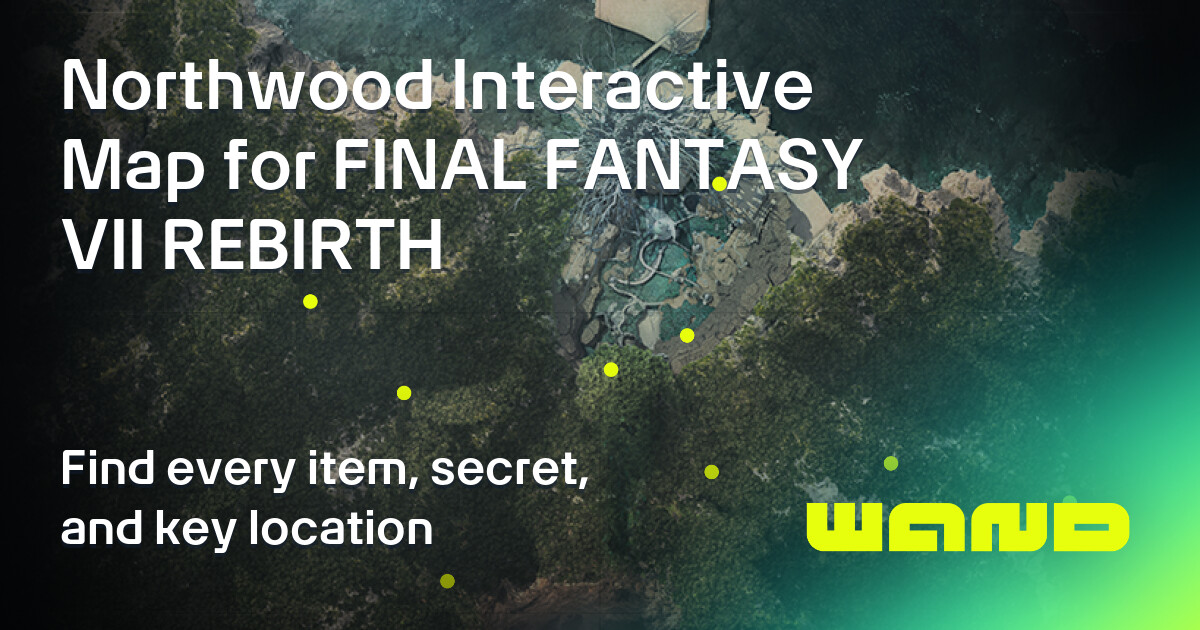 Materia - Northwood Map for FINAL FANTASY VII REBIRTH Checklist | WeMod ...