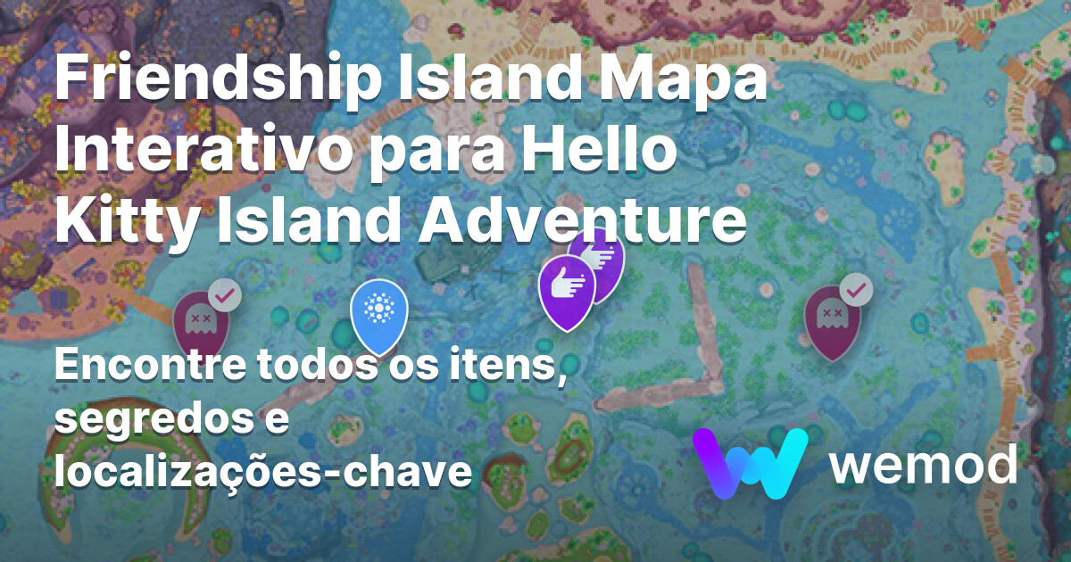 Mapa Friendship Island para Hello - Map Meta 