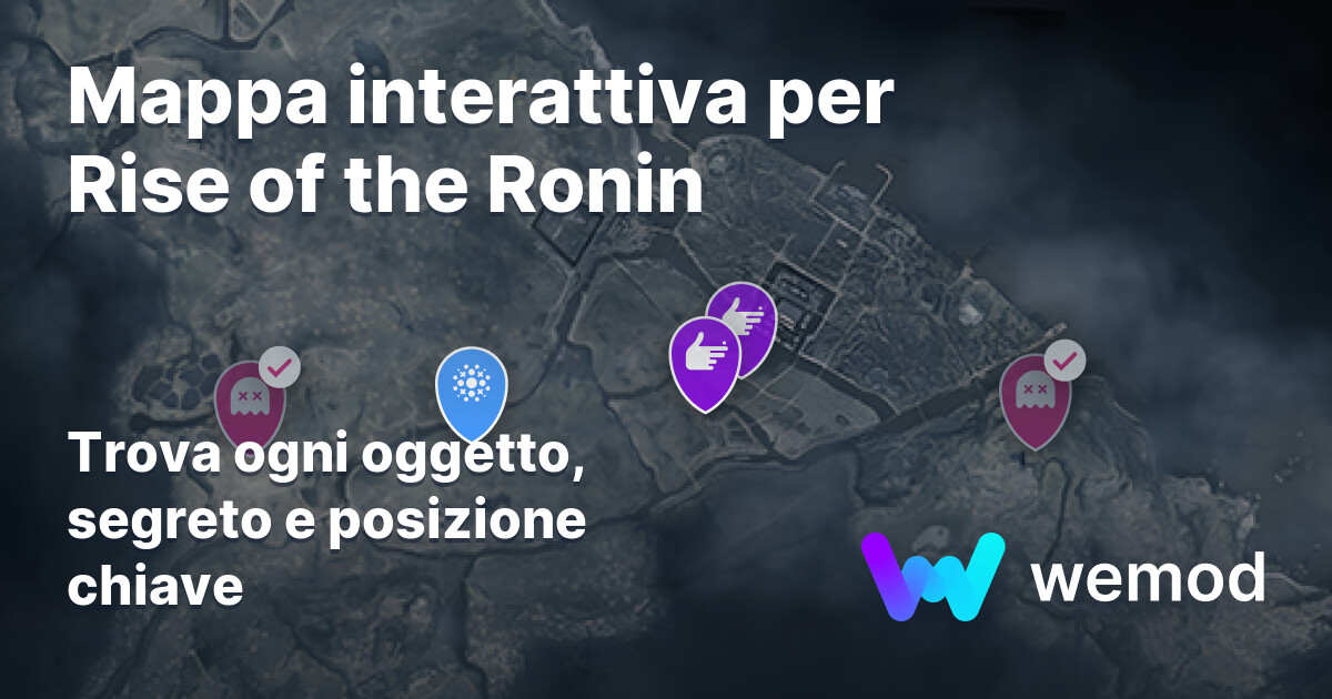 Rise of the Ronin Interactive Maps | Wand