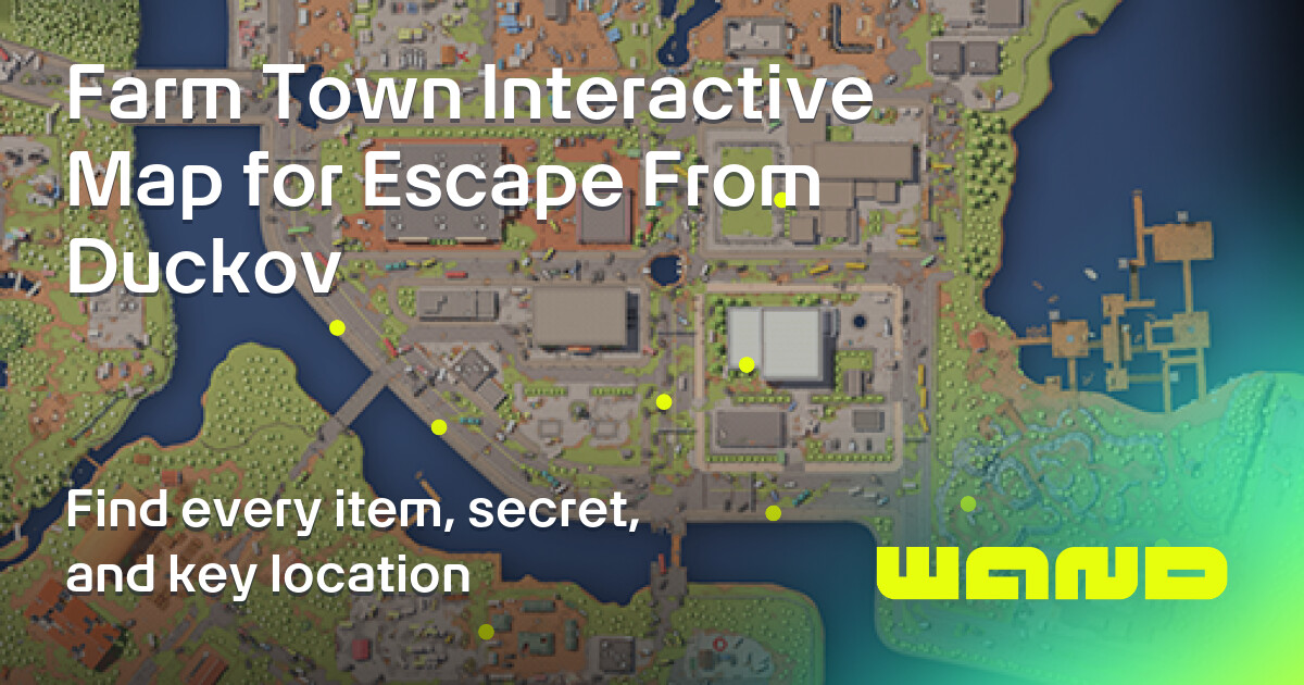 Escape From Duckov 的 Farm Town 地图 Wand