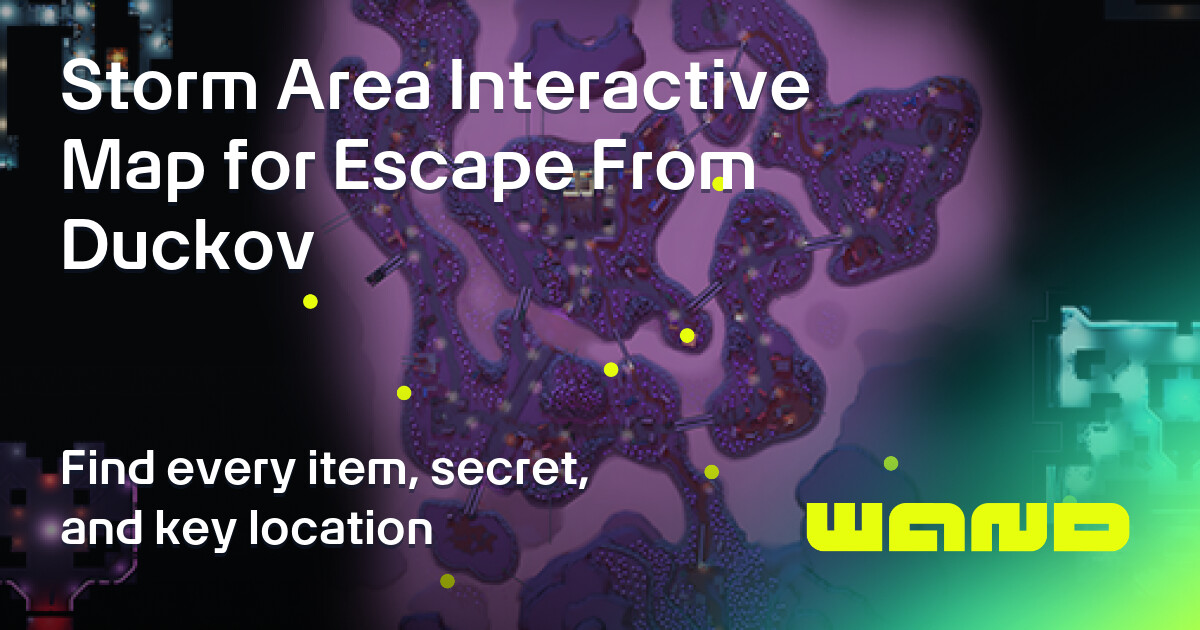 Mapa Storm Area Para Escape From Duckov Wand